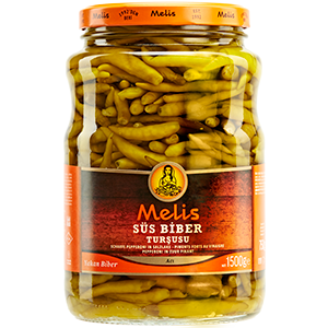 Scharfe Peperoni-Pickles - 1,5 kg