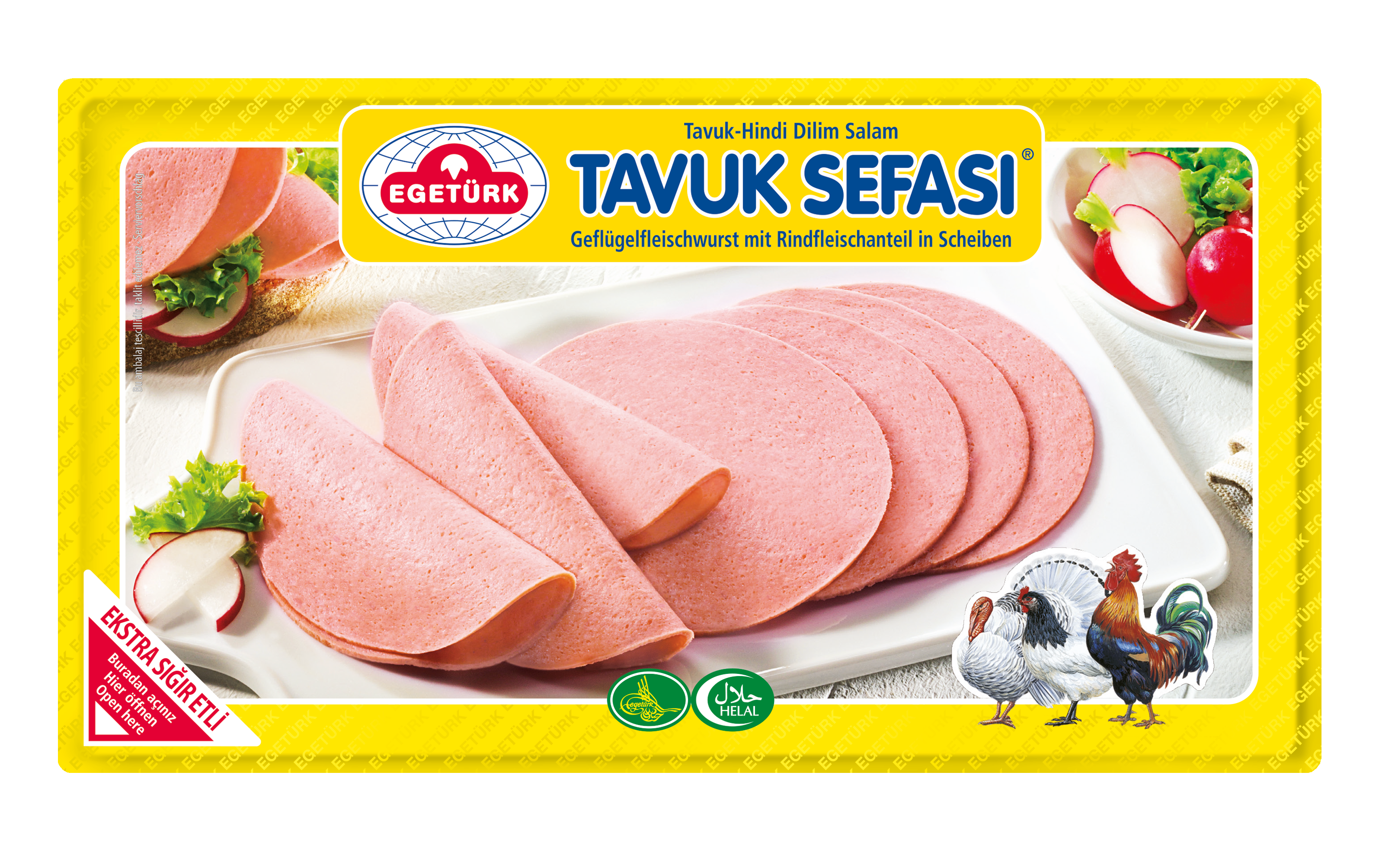 Egetürk | Dilim Tavuk Sefası | 125 g - Heybe27