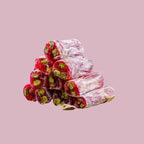 Çift Antep Fıstıklı Nar Aromalı Lokum - Heybe27