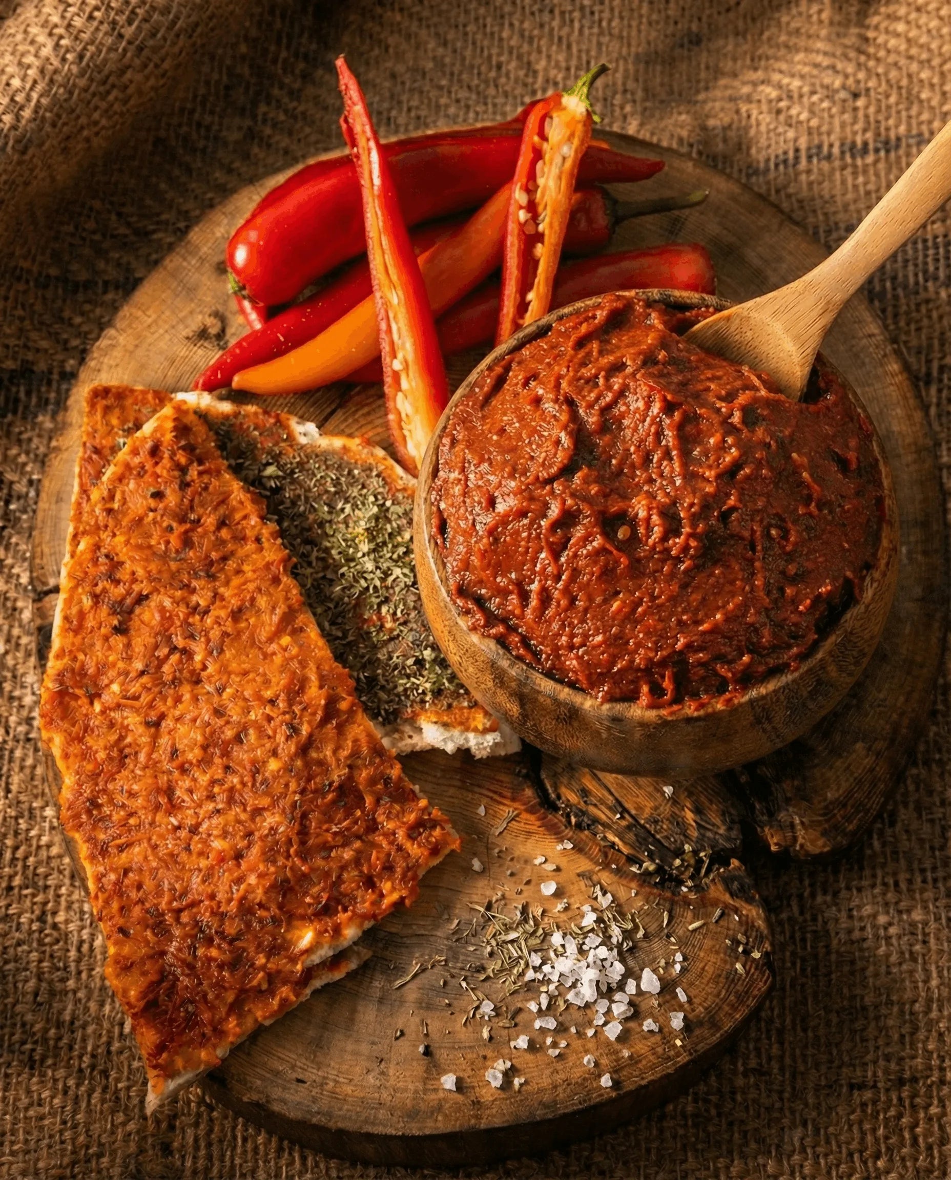 Acı Biber Salçası (Deli Acı) | Paprikamark scharf (Antep) | 1 kg | Heybe27