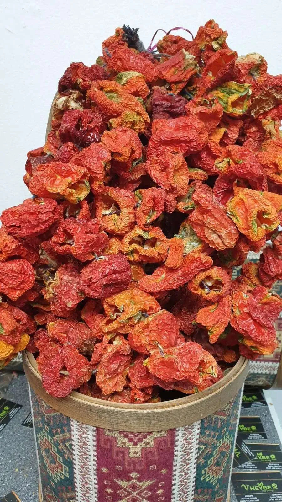 Kuru Dolmalik Aci Biber 50 adet - Heybe27