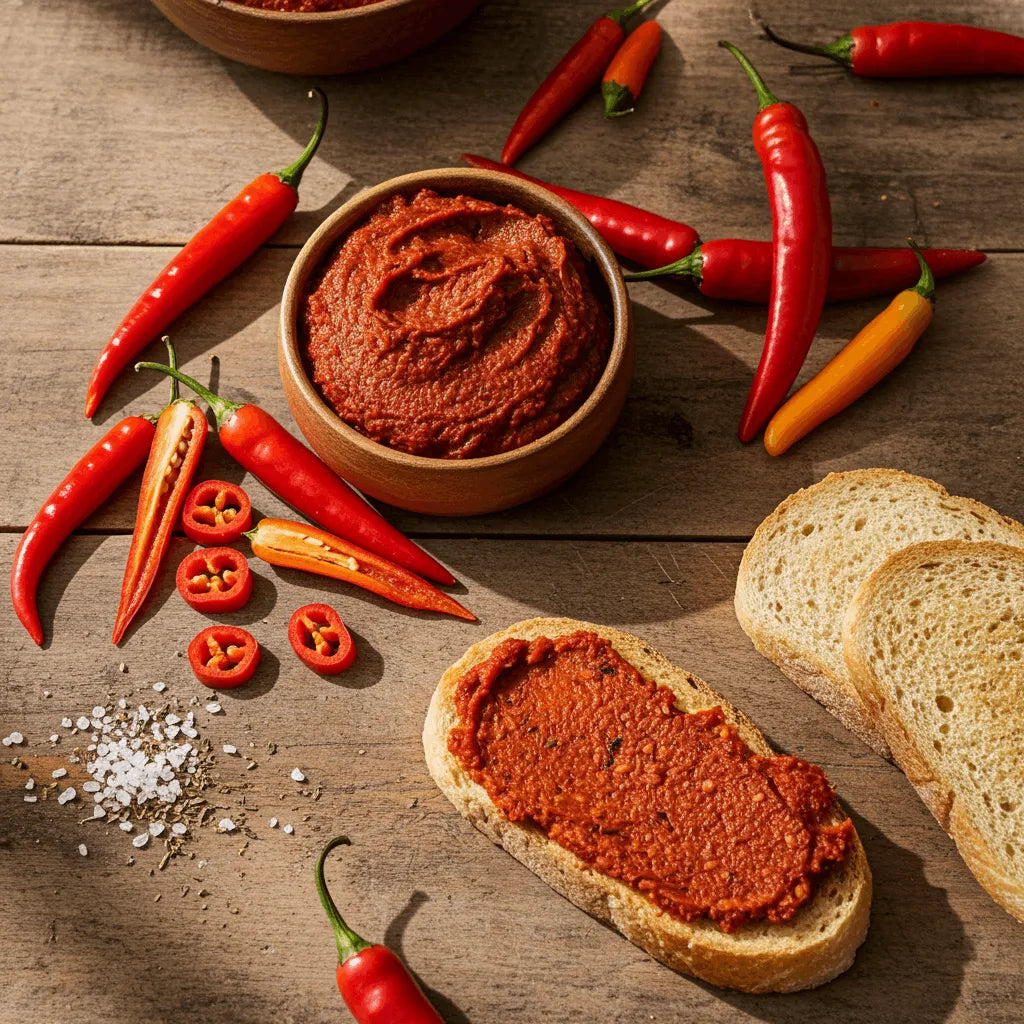 Acı Biber Salçası (Deli Acı) | Paprikamark scharf (Antep) | 1 kg | Heybe27