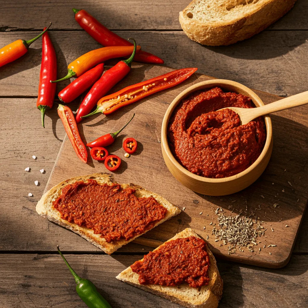 Acı Biber Salçası (Deli Acı) | Paprikamark scharf (Antep) | 1 kg | Heybe27