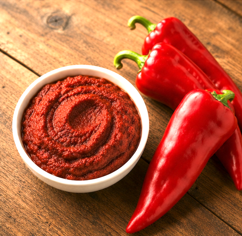 milde Paprikapaste 1 kg - Tatlı Biber Ev Salçası 1 kg | Heybe27