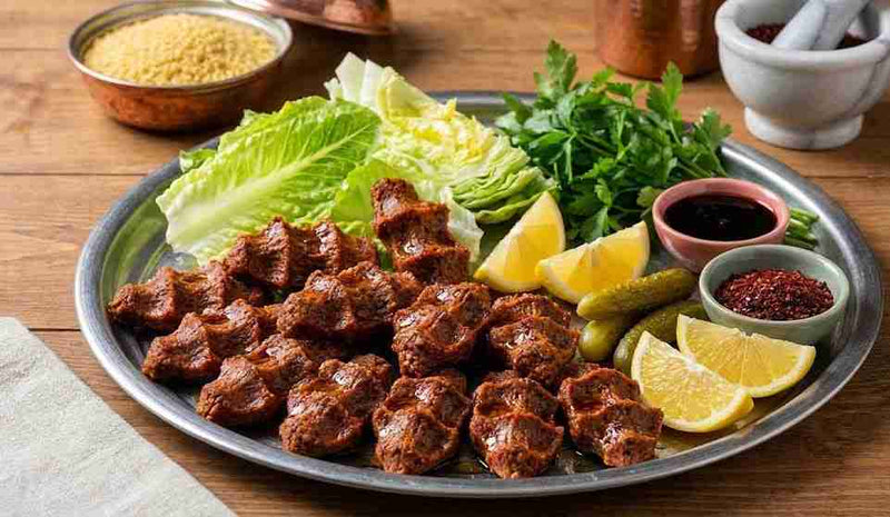 Pratik ve Lezzetli Etsiz Çiğ Köfte Tarifi